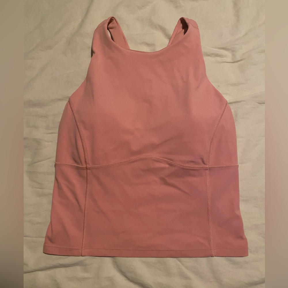Lululemon Pink Crop Top